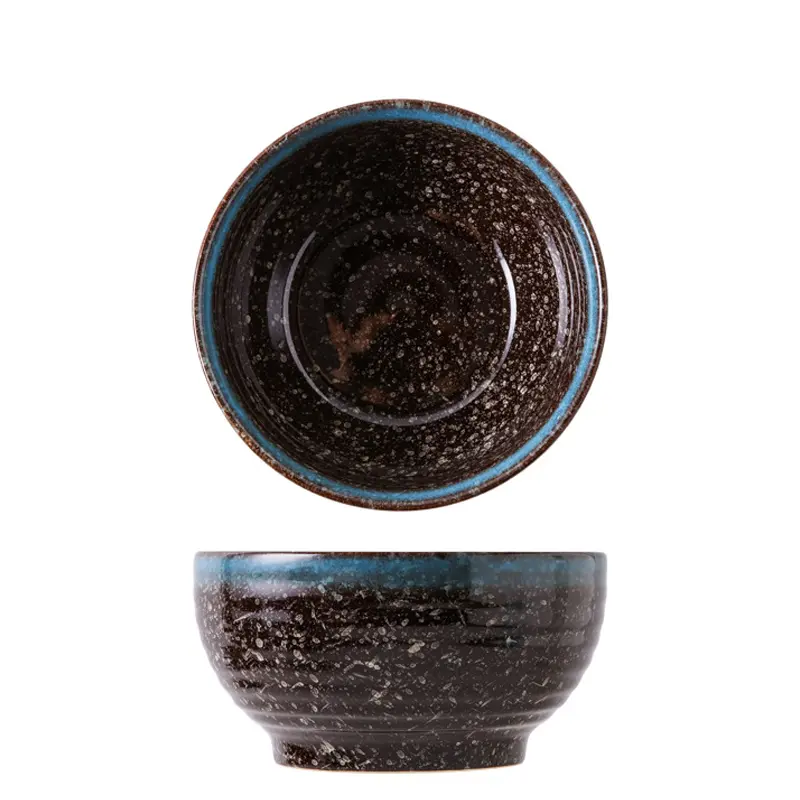 Wholesale Japanese Kiln-Altered Speckled Glaze Ceramic Ramen Bowl Factories, Company
