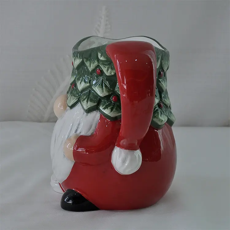 Buy Christmas Gnome - Shaped Dolomite Ceramic Pitcher Manufacturers, Supplier