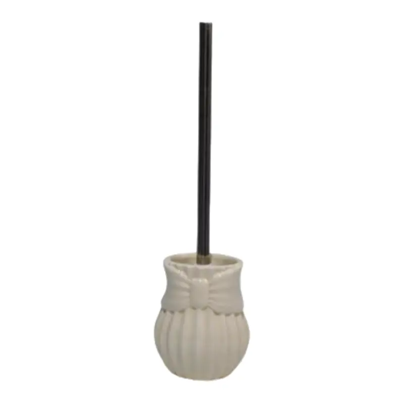 Custom Vertical Striped Relief Bow Shaped 4 - Piece Dolomite Bathroom Set Manufacturers, Exporters