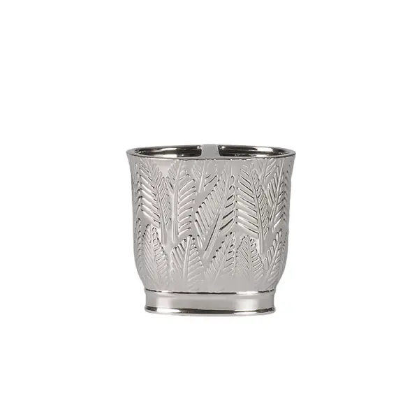 jiashun Silver Glazed Embossed Leaf Ceramic Bathroom 5-Piece Set Exporters, Companies