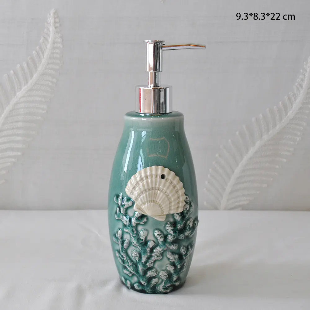 3D Shell Bathroom Set