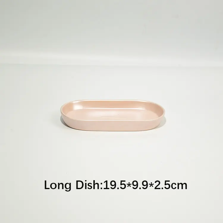 Stoneware Long Dish
