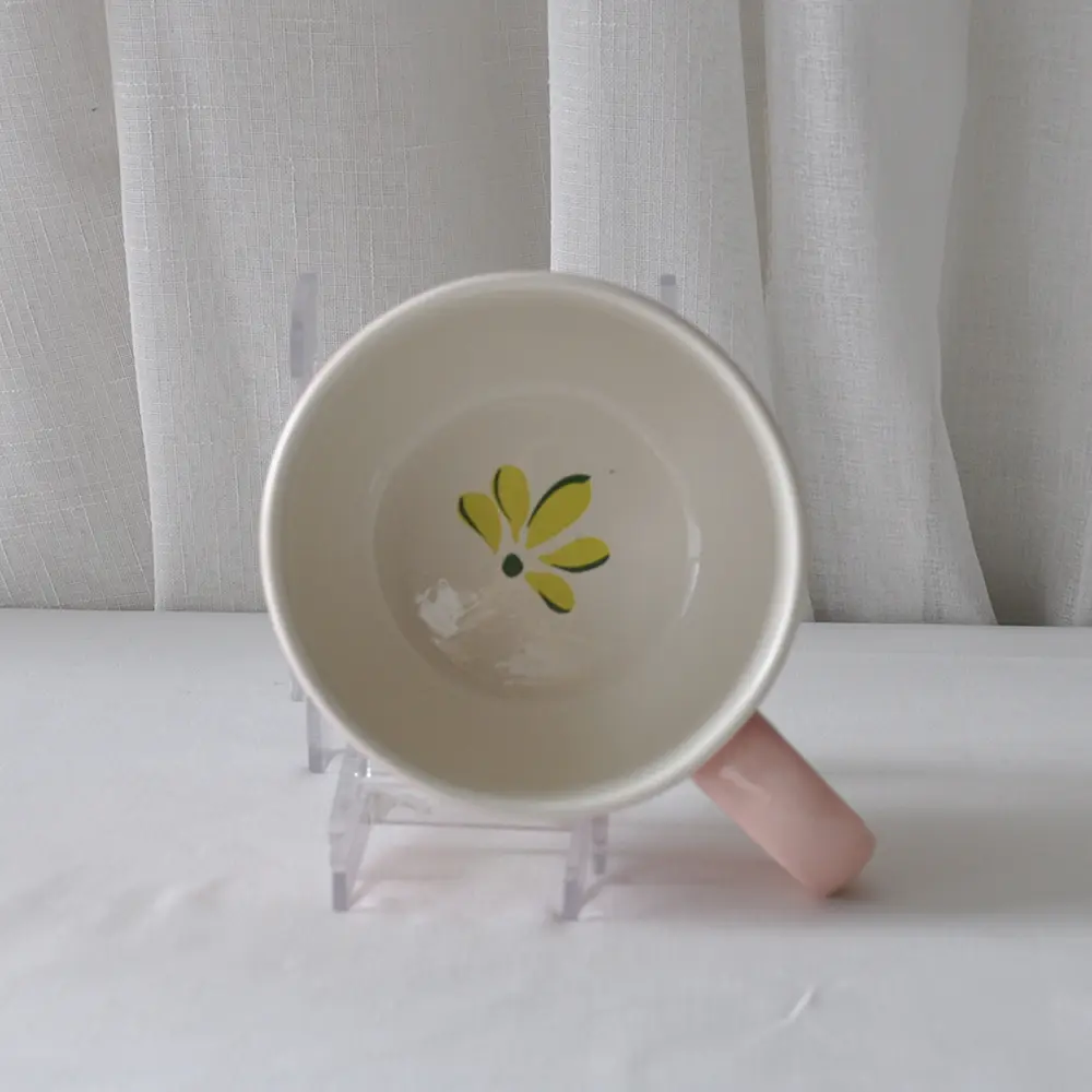 Discount Pastoral - Style Hand - Painted Floral Ceramic Mug Set Manufacturer, Products