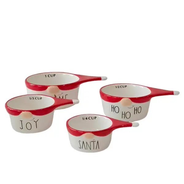 Buy Christmas Gnome - Themed Dolomite Measuring Cups & Bowl Set Exporter, Company