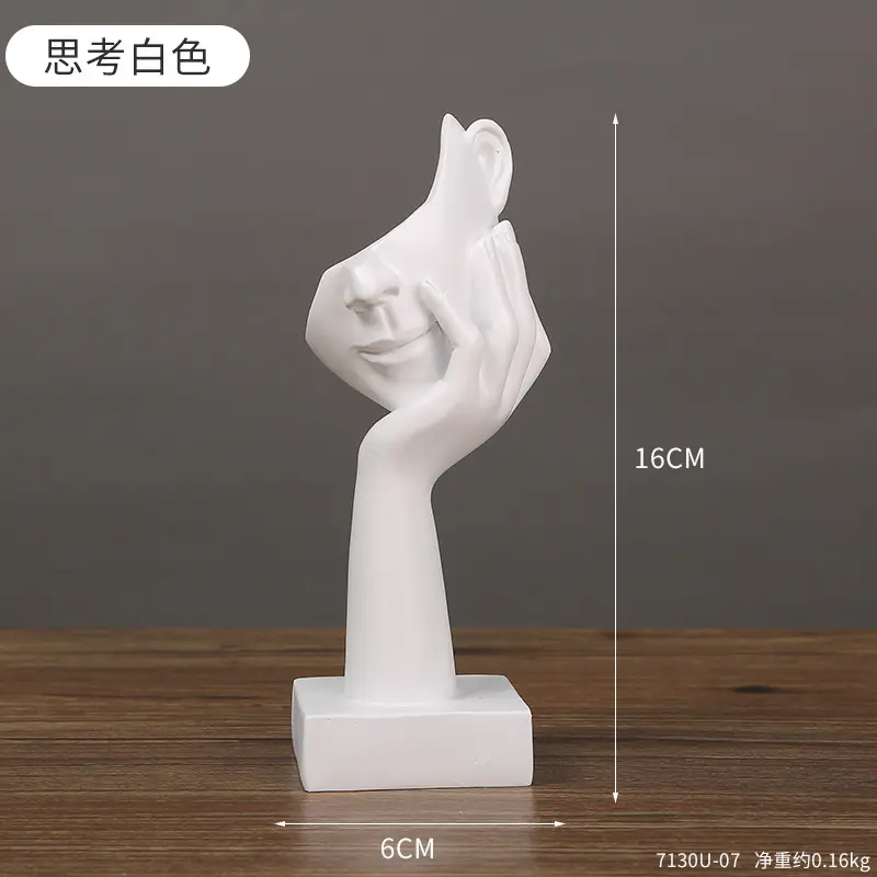 Minimalist White Abstract Resin Art Group Setup