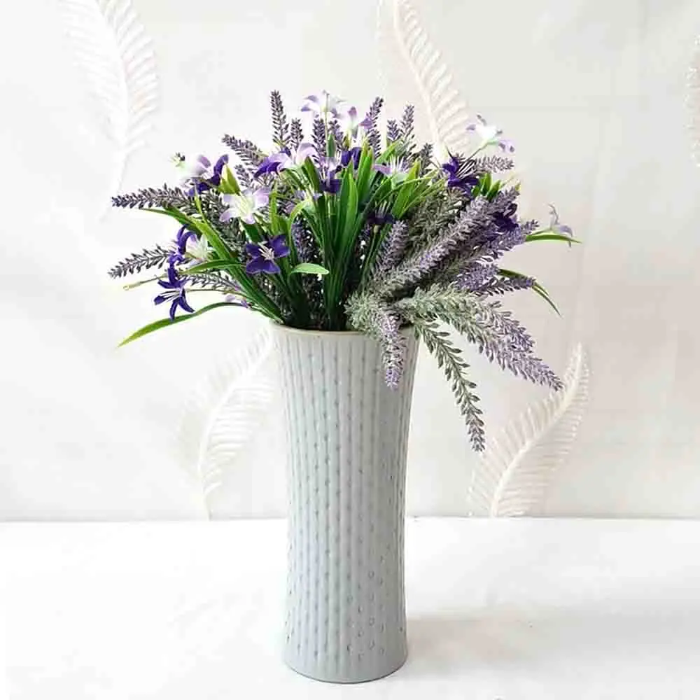 jiashun Morandi Color Vertical Striped Texture Curved Stoneware Vase Manufacturers, Company
