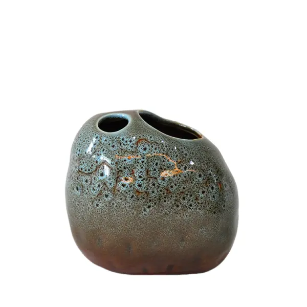 Wholesale Blue - Brown Gradient Stone - Like Textured Stoneware Bathroom 4 - Piece Set Manufacturer, Factories