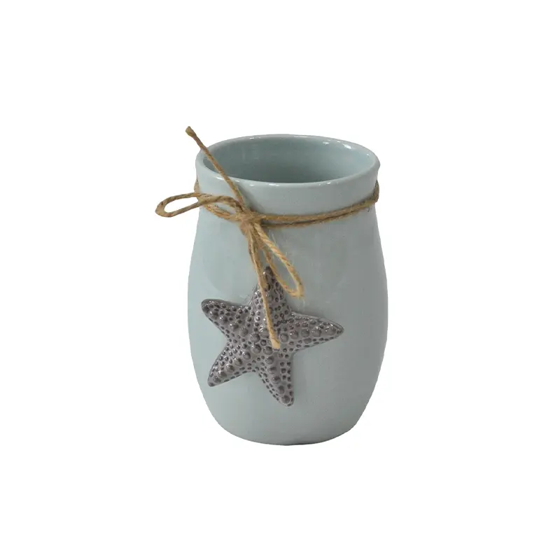 Wholesale Coastal Starfish - Embellished Stoneware Bathroom 3 - Piece Set Factory, Factories