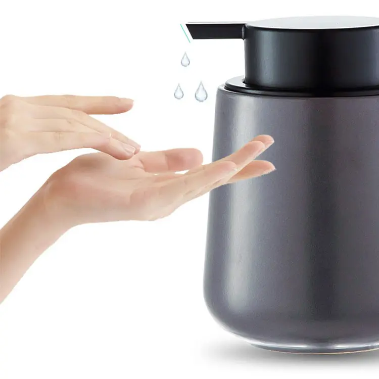 ODM Matte Black Minimalist Ceramic Bathroom 4-Piece Set Manufacturer, Supplier