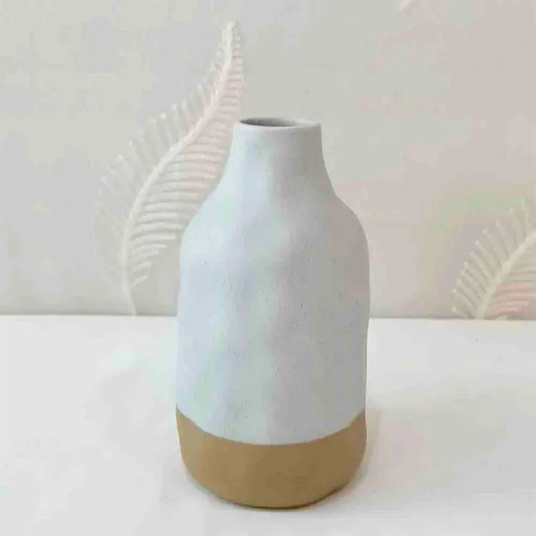 jiashun Nordic Minimalist Two - Tone Stoneware Vase Set Suppliers, Exporters