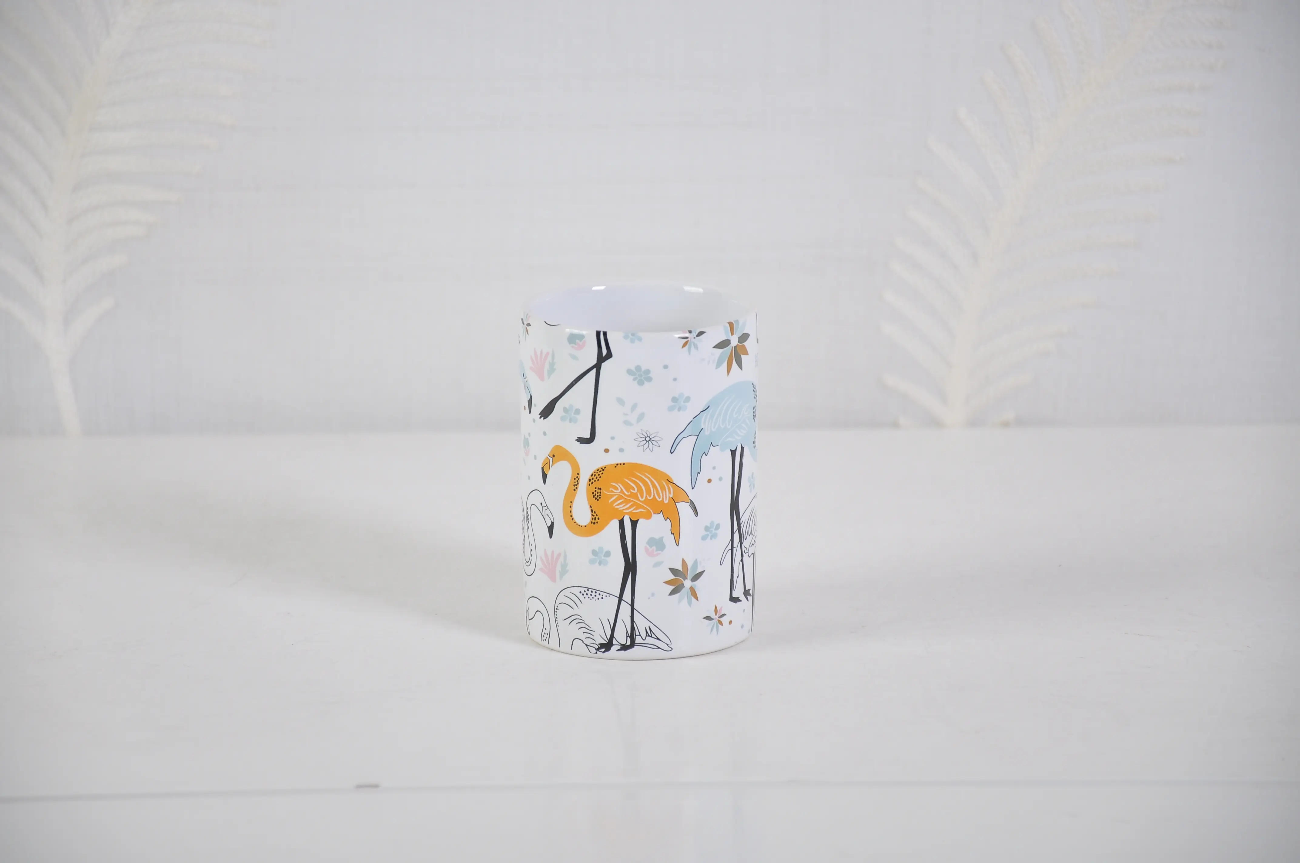 Wholesale Fresh Colorful Flamingo Pattern Ceramic Bathroom Accessory Set Companies, Products