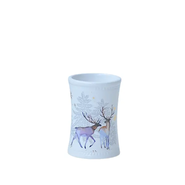 jiashun Christmas Reindeer Snowflake Ceramic Bathroom 4-Piece Set Exporter, Exporters
