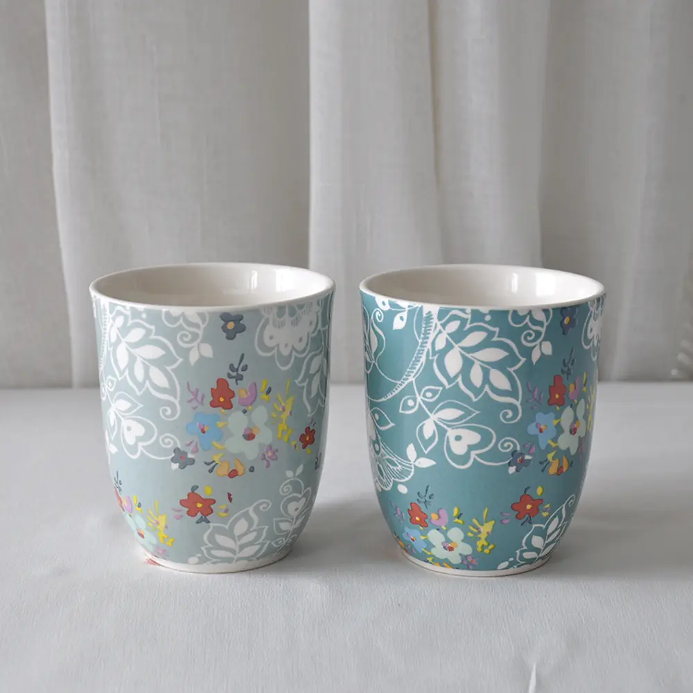 Bohemian Blue Mug Detail View