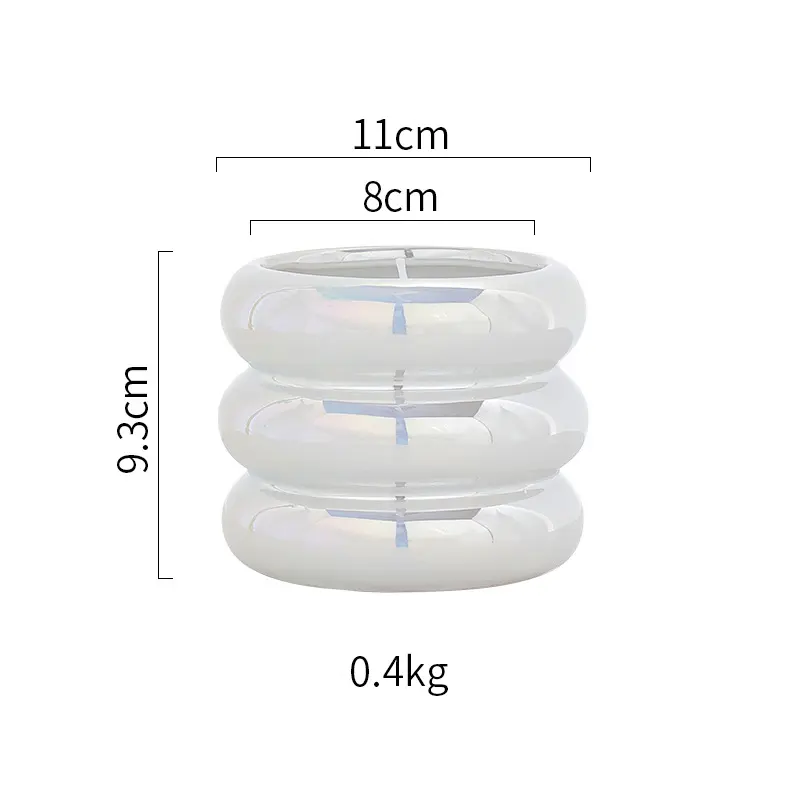 Retro Ceramic Candle Holder