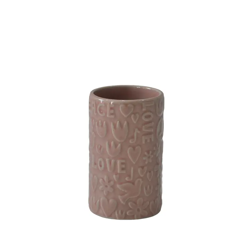 China Embossed Pink Dolomite Bathroom Set - 4 Pieces Suppliers, Companies