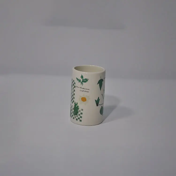Discount Printing 4pcs Custom Lovely Ceramic Wash Hands Bottle Ceramic Bathroom Accessories Set Companies, Product