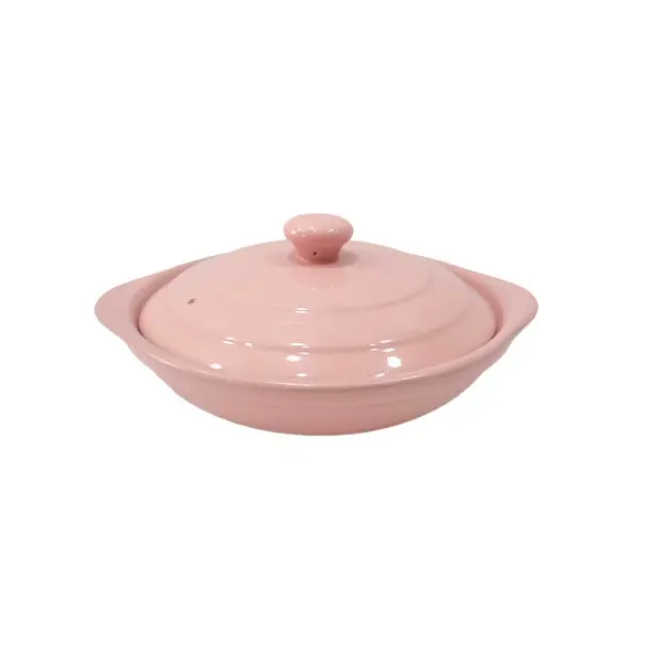 Wholesale Modern Pink Rectangular Stoneware Baker | 3L Shallow Ceramic Casserole Dish - Oven, Table & Dishwasher Safe Exporter, Product
