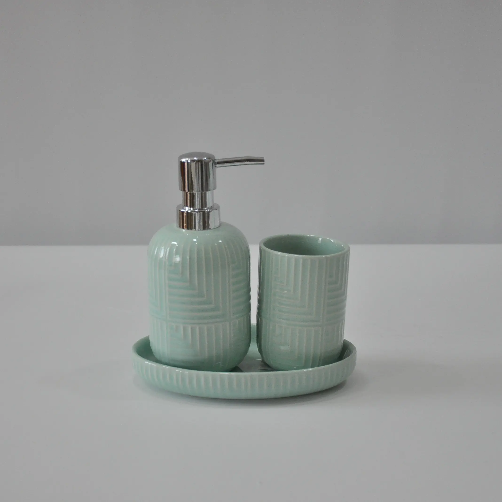 Buy Ceramic Accessories Creative Matte Hotel Home Ceramic Bathroom Quality Bathroom Accessory Manufacturer, Factory