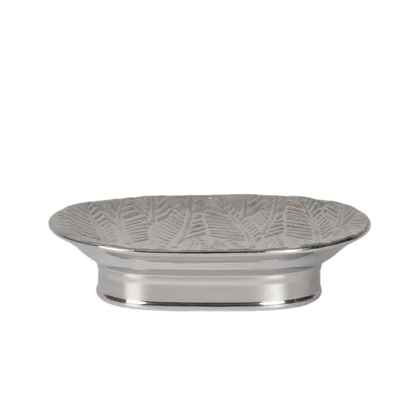 jiashun Silver Glazed Embossed Leaf Ceramic Bathroom 5-Piece Set Exporters, Companies