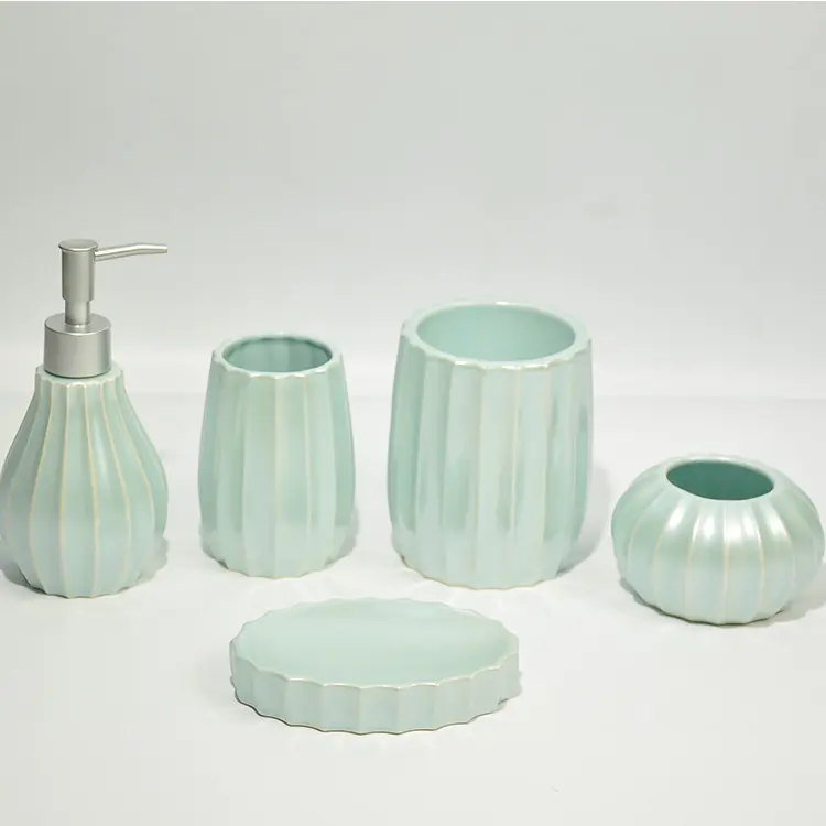 Bathroom Accessory Set View 1