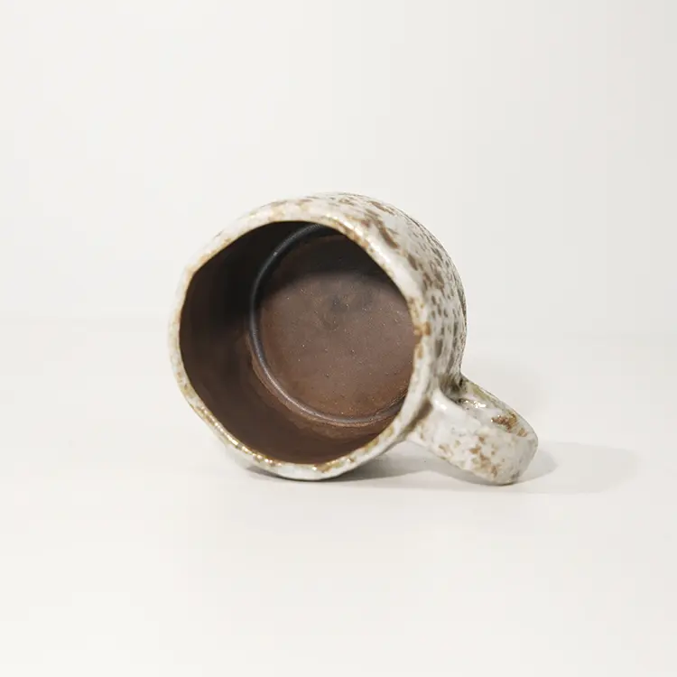 jiashun Creative Stoneware Coffee Cup with Saucer for Latte Cappuccino Tea Supplier, Suppliers