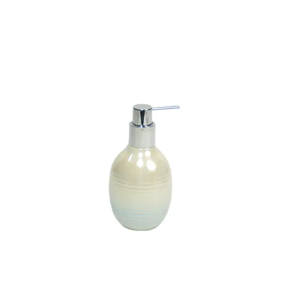 Buy Gradient Blue - White Ribbed Stoneware Bathroom Accessory Set Manufacturers, Supplier