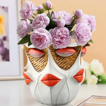 Resin Vase Crafts for Desk Decoration Artificial Floral New Type China