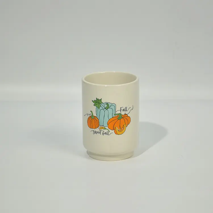 Cheap Fall Pumpkin Pattern Ceramic Bathroom 4-Piece Set Company, Companies