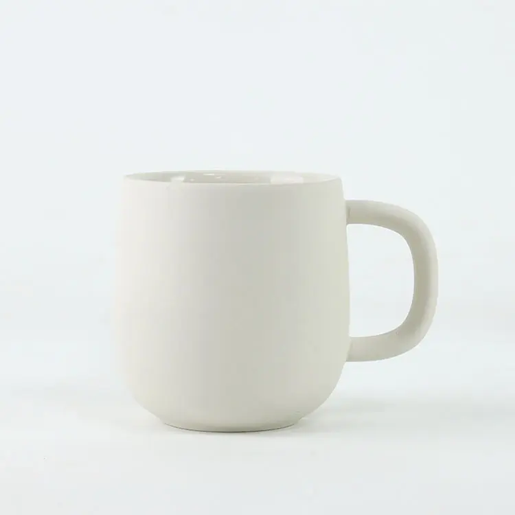Cheap Morandi Color Matte Rounded Ceramic Mug Suppliers, Exporter