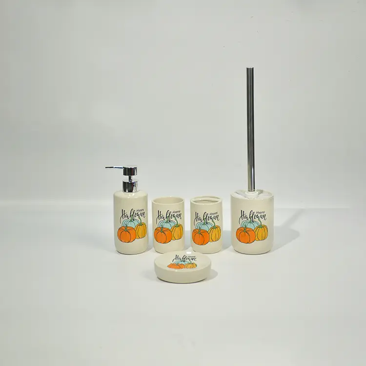 Custom Harvest Festival Ceramic Bathroom Set Manufacturer, Company