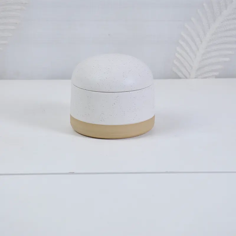 Buy Modern Minimalist White - Tan Textured Ceramic Bathroom Accessory Set Supplier, Company