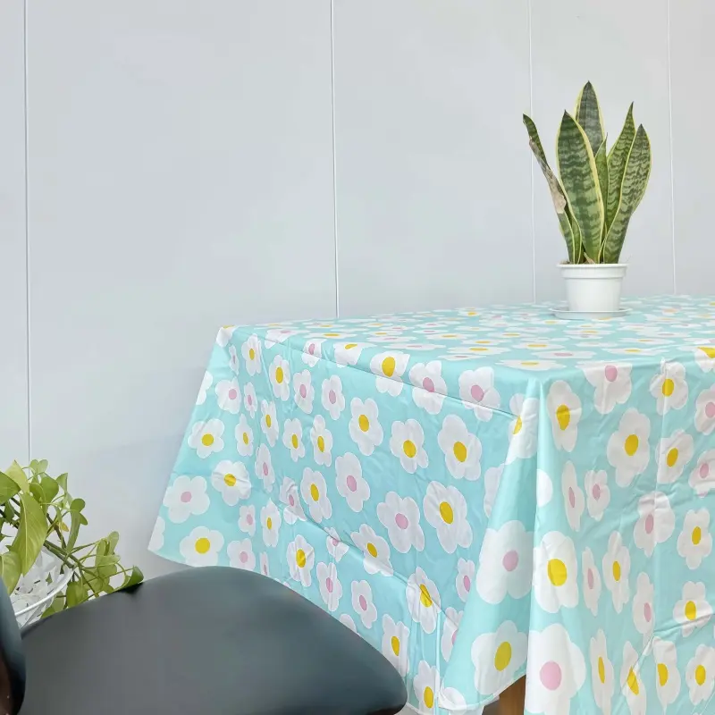 Wholesale Pastel Garden Vinyl Table Cover Service, Products