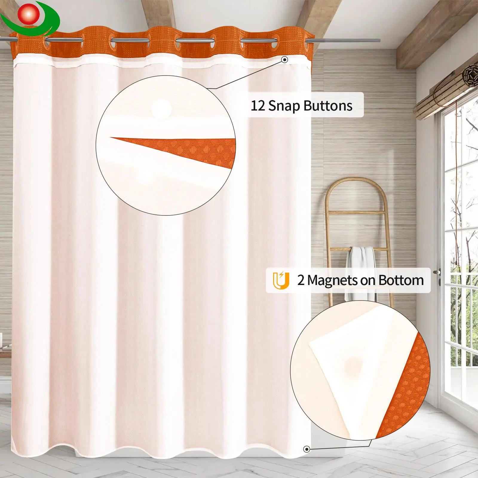 Shower Curtain Detail