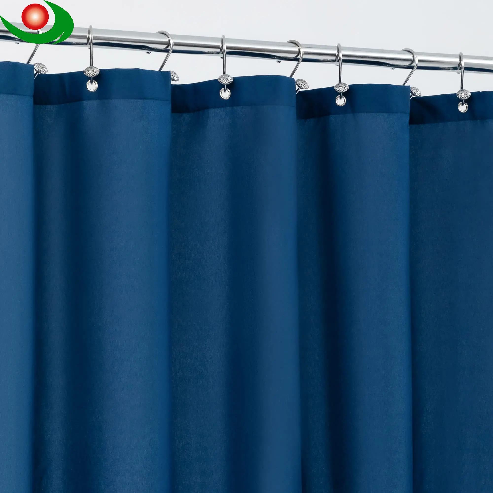 High-Quality Transform Your Bathroom with Elegance – Deep Blue Shower Curtains Manufacturer, Company