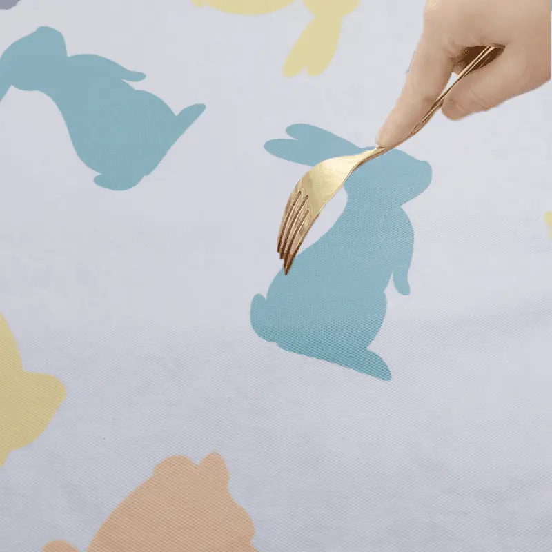 Vinyl Tablecloth Protection