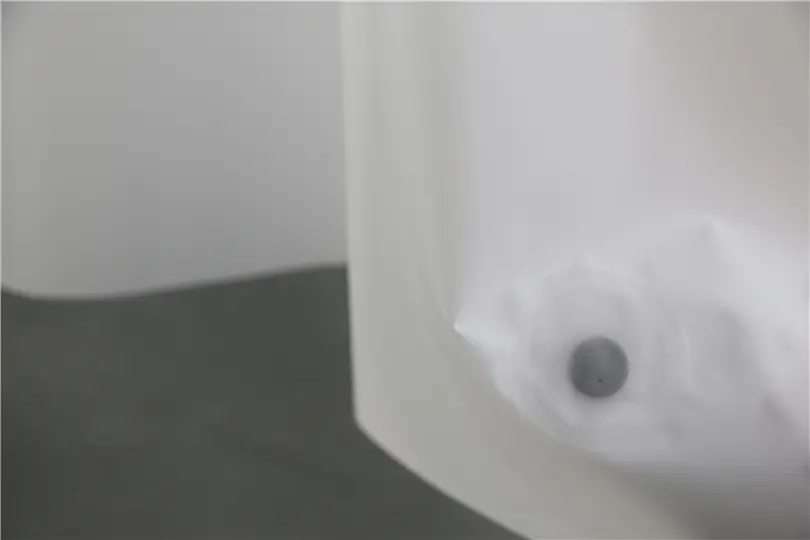 Waterproof White Shower Curtain Liner Detail 2