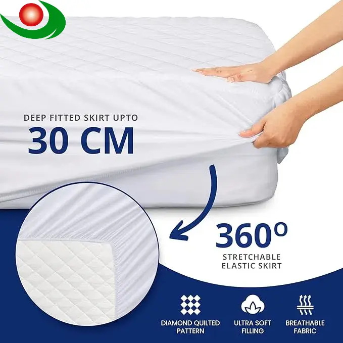Quilted Mattress Protector View 5