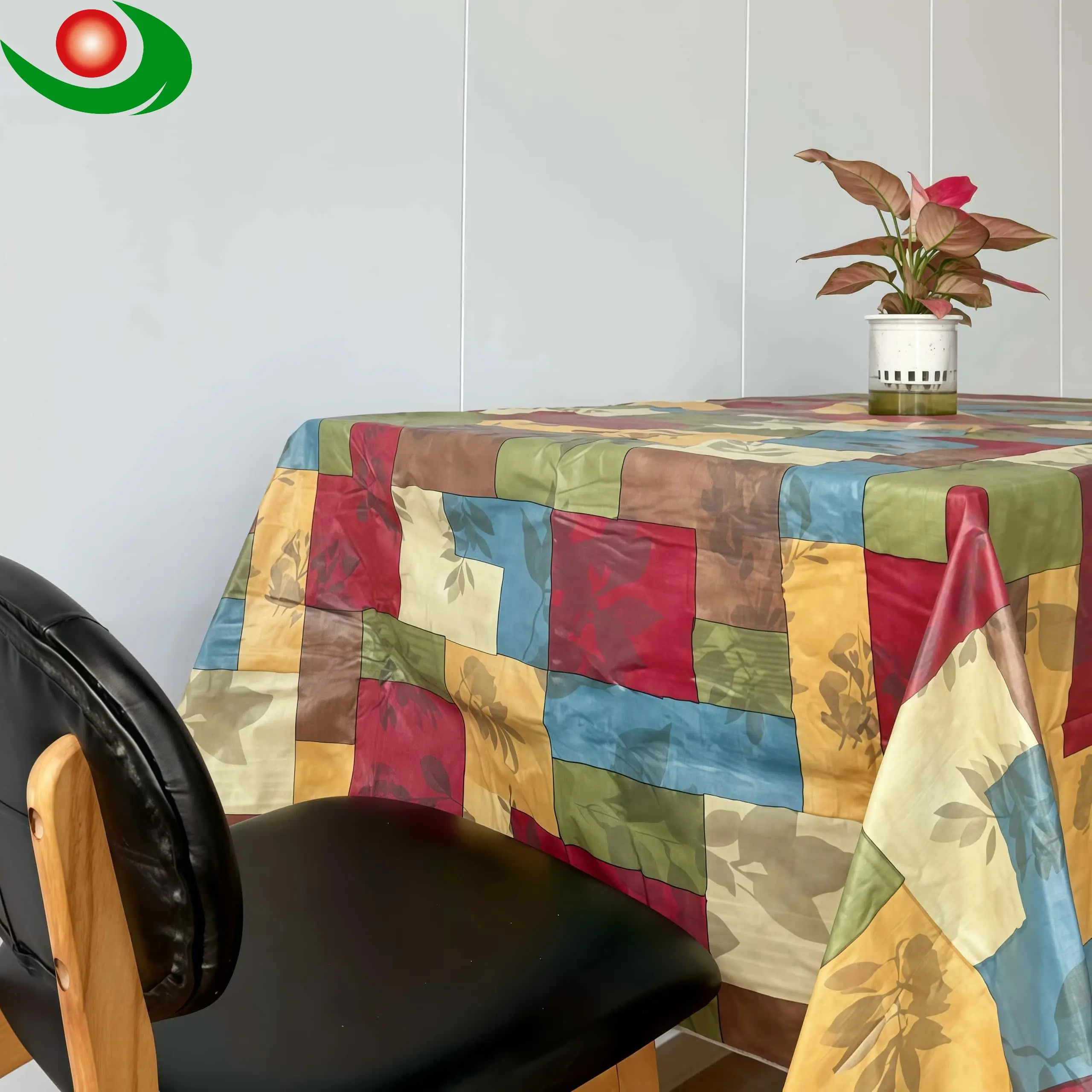 Buy Jiayuan PEVA Rectangular Tablecloth (Party Use) - Wipeable, Classic Retro Colorful Pattern, Easy to Clean, Reusable, Waterproof & Oil-Proof, Washable - for Picnic, Party, Dinner Exporters, Factories