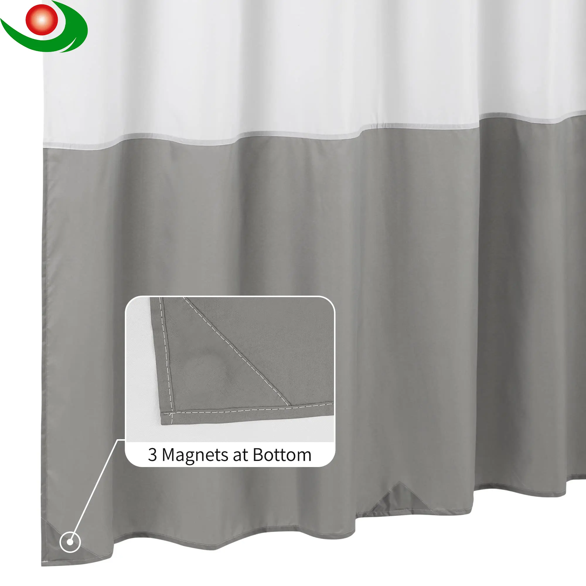 Customizable shower curtain