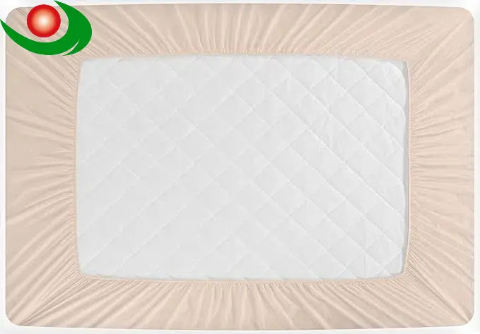 High-Quality Premium Mattress Protector Waterproof, Fitted Sheet Luxury, 3D Pattern, Super Absorbent, Breathable Mattress Cover Products, Factory