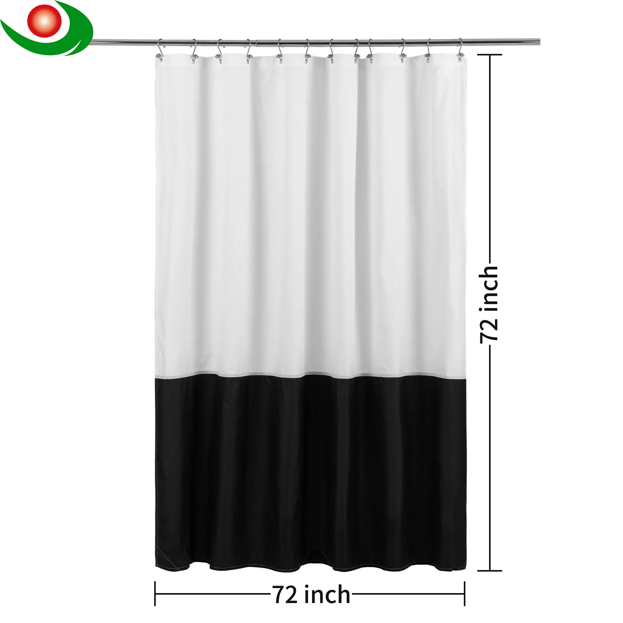 patchwork shower curtains style 6
