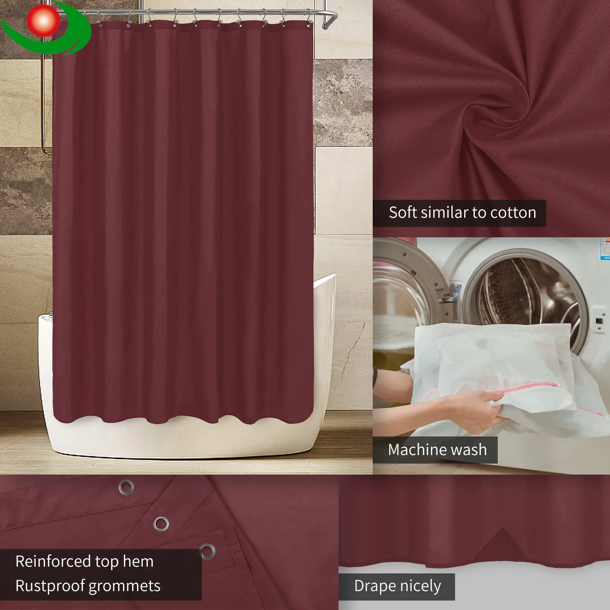 Buy Jiayuan Shower Curtains – Premium Products for Your Bathroom Needs Manufacturers, Manufacturer