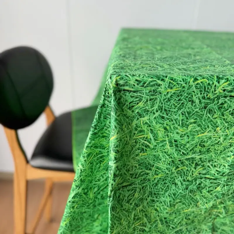 OEM Green Meadow Vinyl Tablecloth Exporters, Suppliers