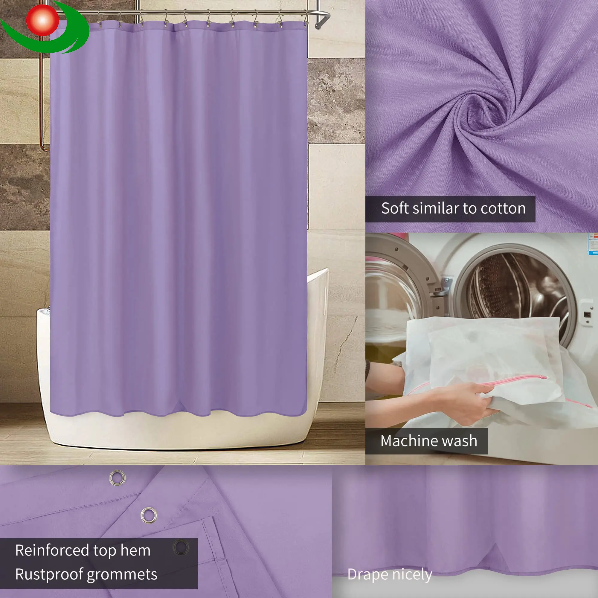 Best Shower Curtains - 100% Polyester Shower Curtain Manufacturer, Quotes