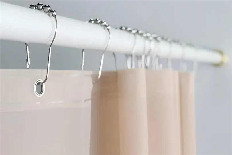 Plastic Shower Curtain Liner Detail 2