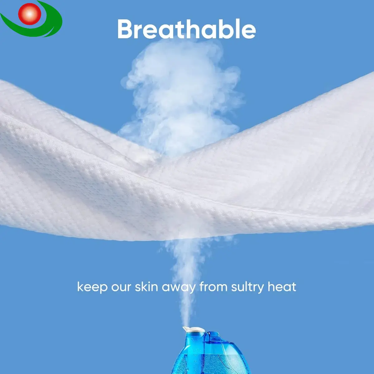 Famous Jiayuan 100% Waterproof Mattress Protector, Mattress Cover 3D Air Fabric Cooling Mattress Pad Cover Smooth Soft Breathable Noiseless, 8''-21'' Deep Pocket Manufacturers, Factories