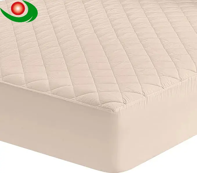 High-Quality Premium Mattress Protector Waterproof, Fitted Sheet Luxury, 3D Pattern, Super Absorbent, Breathable Mattress Cover Products, Factory