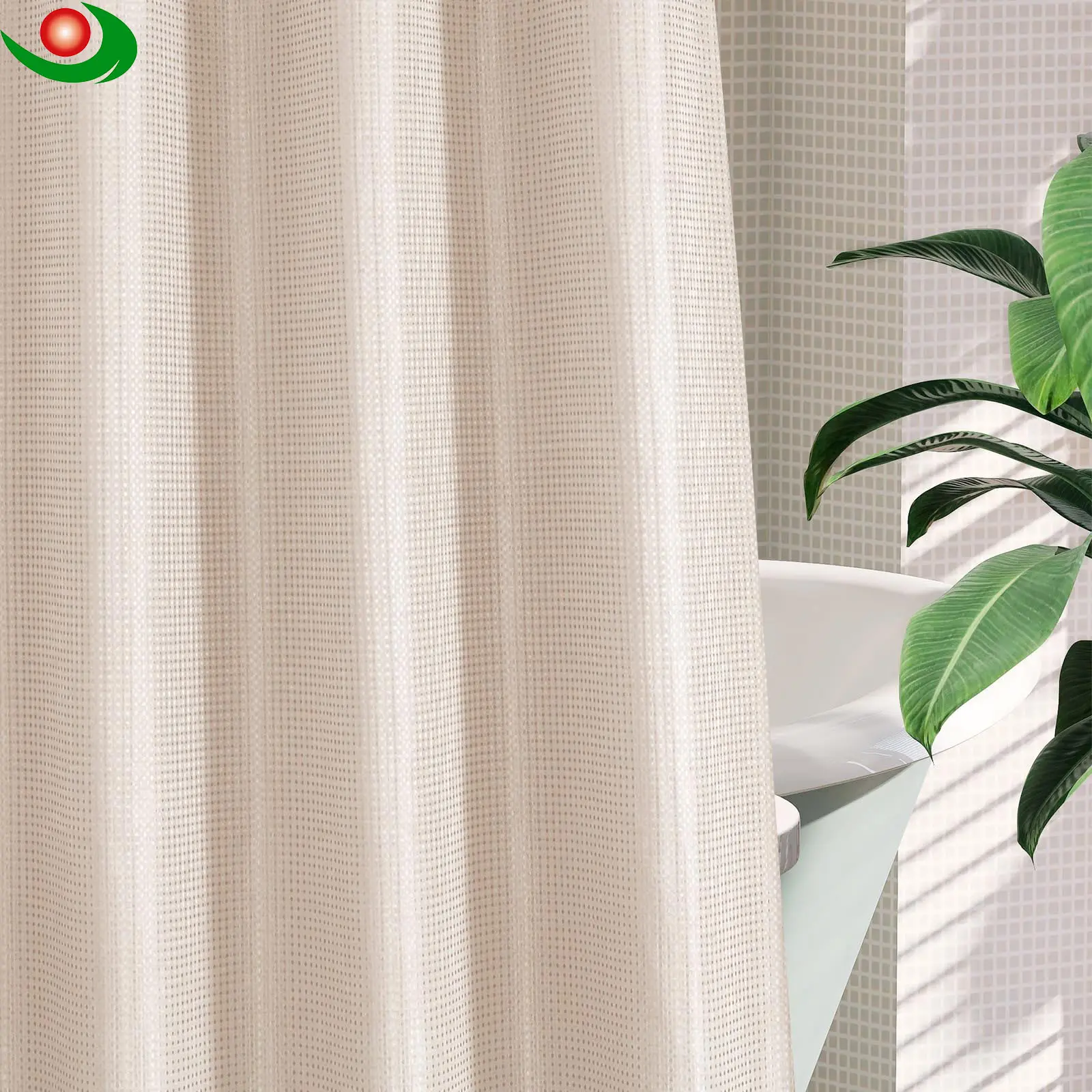 Best Luxury Waffle Weave Shower Curtain – Perfect for E-Commerce & Bulk Wholesale Products, Pricelist