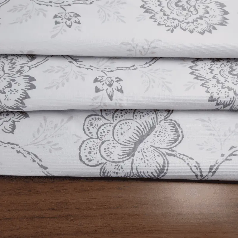 Grey Printed Vinyl Tablecloth Usage