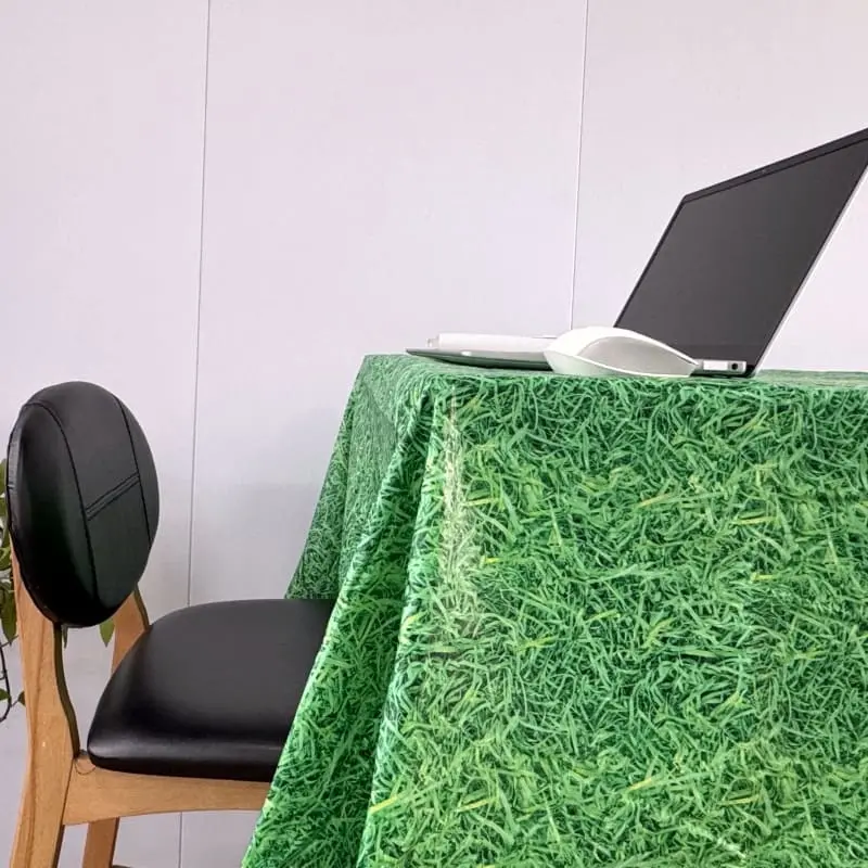OEM Green Meadow Vinyl Tablecloth Exporters, Suppliers